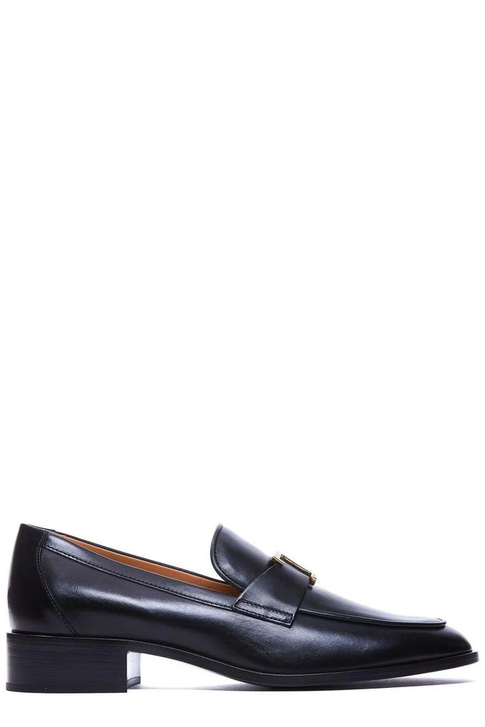 Tod
s Tod
s Logo Plaque Slip-On Loafers 1