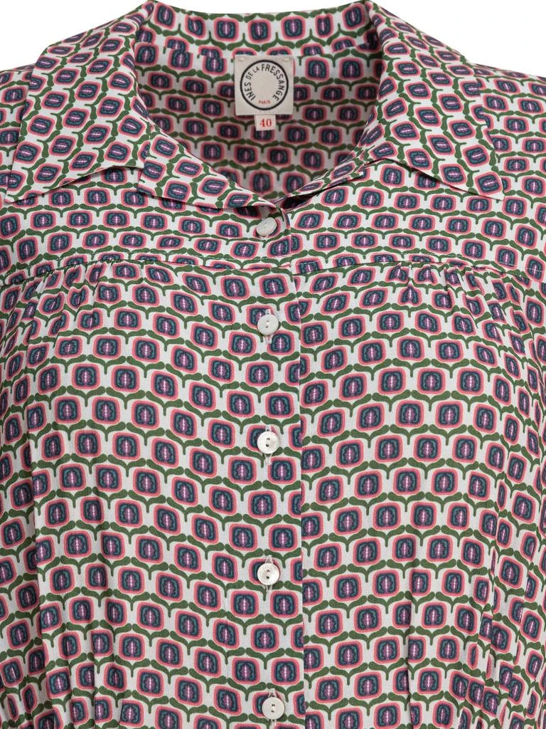 INES DE LA FRESSANGE Ines De La Fressange Patterned Shirt Dress 3
