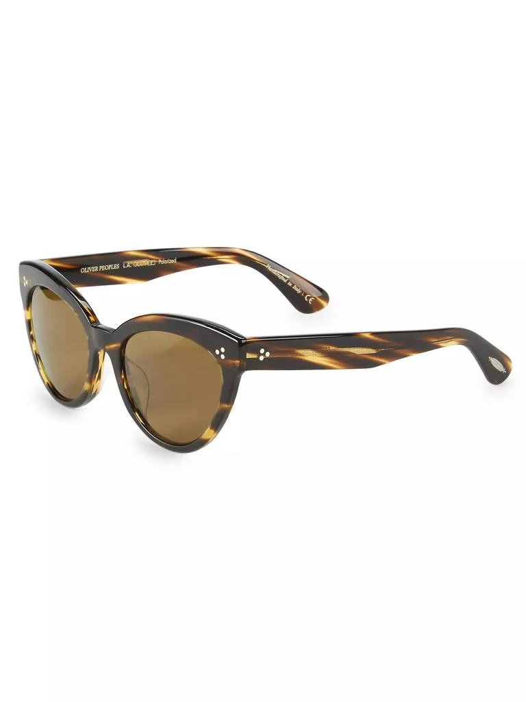 Oliver Peoples Roella 55MM Polarized Cat-Eye Sunglasses 2