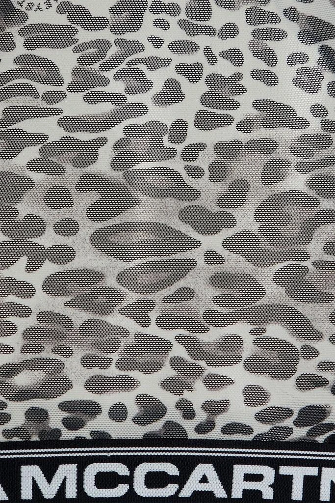 Stella McCartney Leopard-print stretch-mesh bralette 4