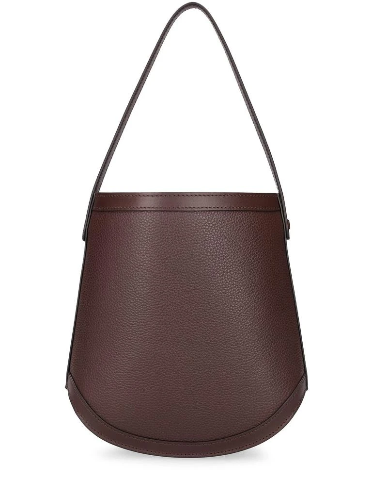 SAVETTE Bucket Leather Shoulder Bag