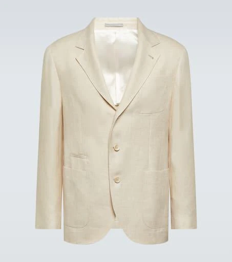 Brunello Cucinelli Linen, wool, and silk jacket 1