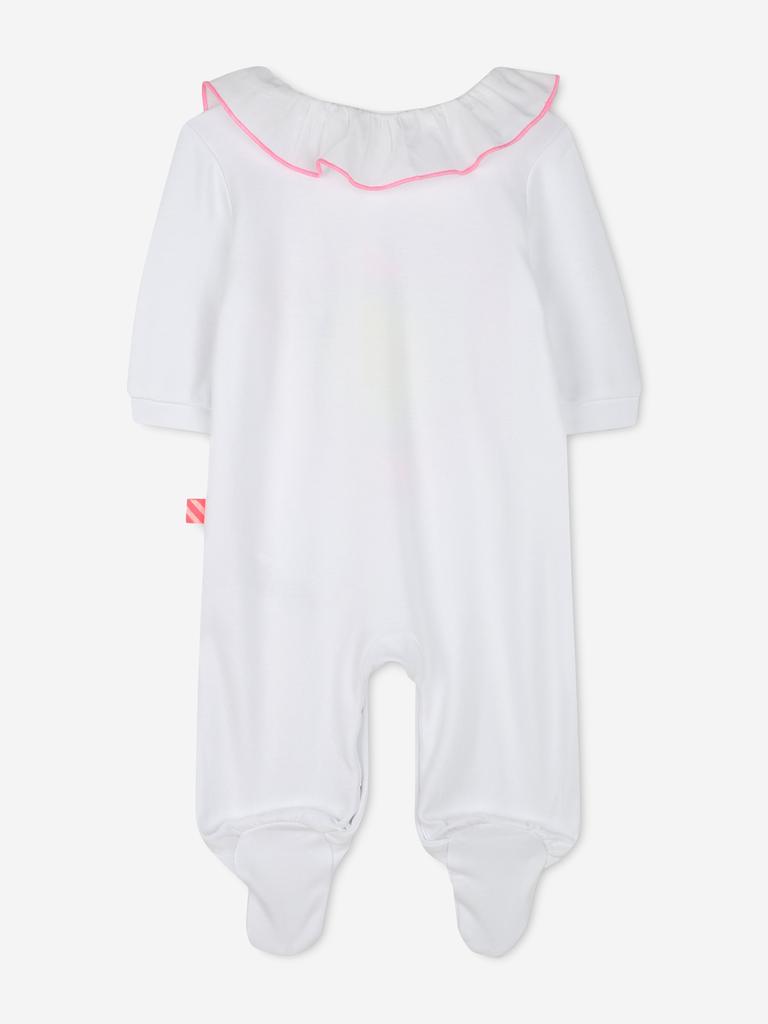 Billieblush Baby Girls Heart Babygrow in White