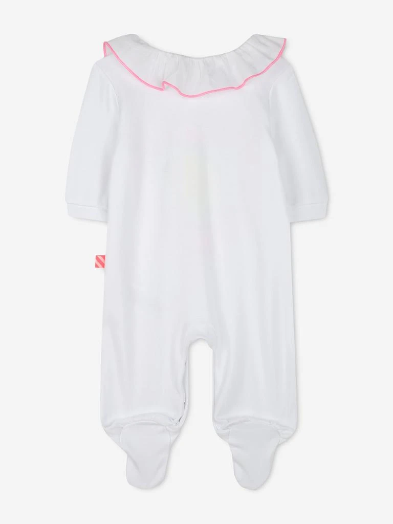 Billieblush Baby Girls Heart Babygrow in White 2