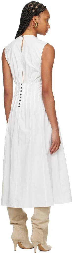 Khaite White 'The Wes' Maxi Dress 3