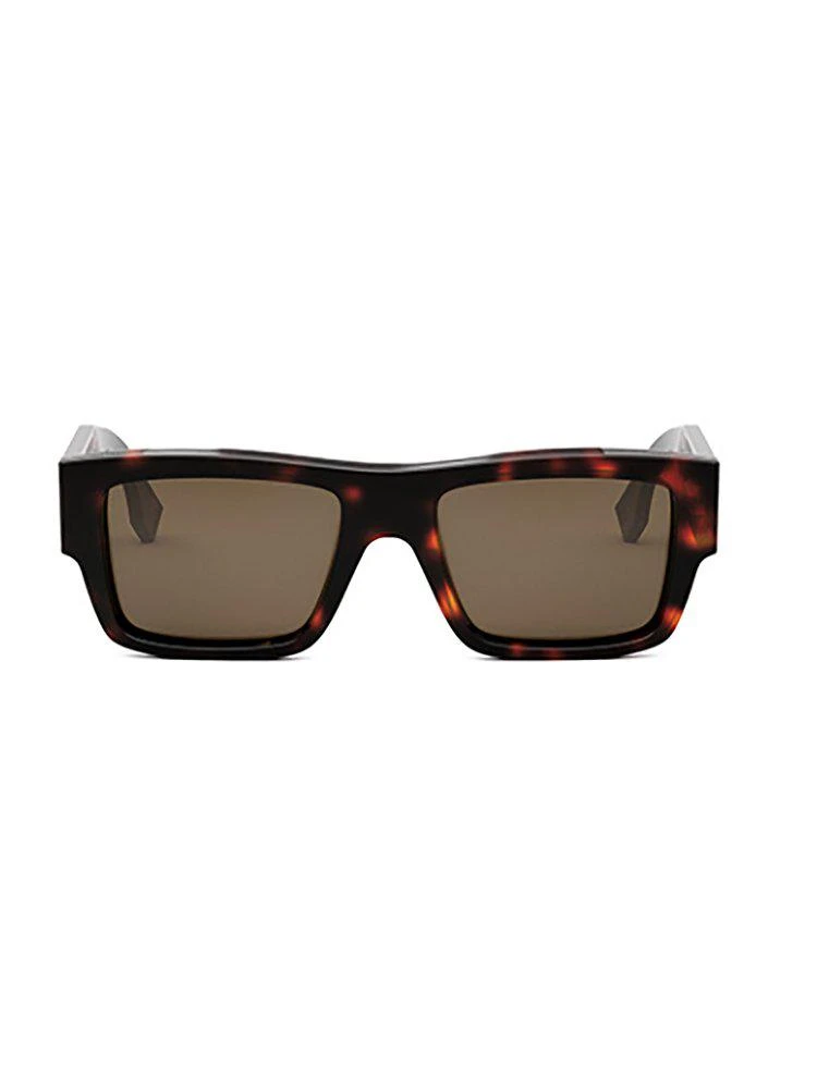 Fendi Eyewear Fendi Eyewear Rectangular Frame Sunglasses 1