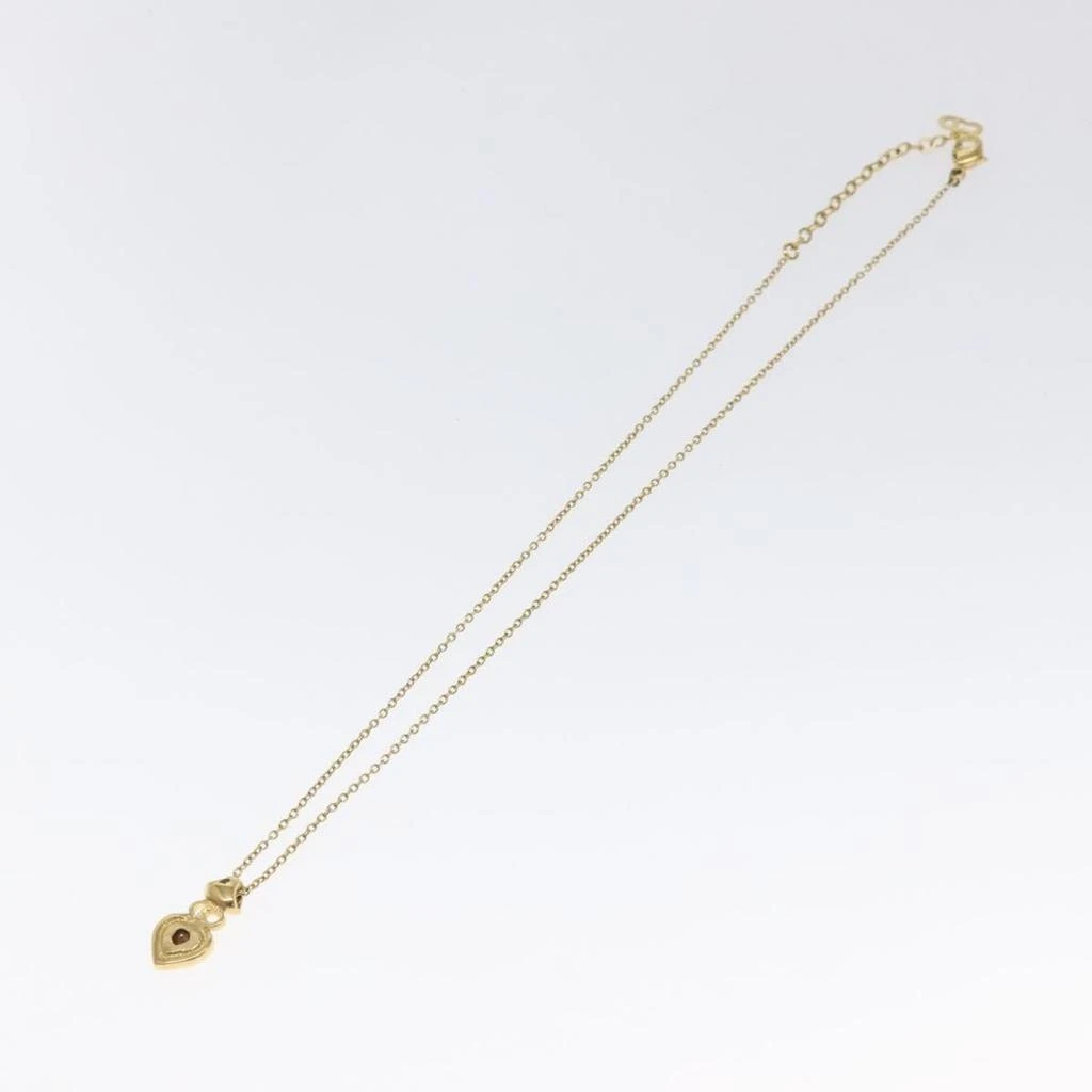 Dior Cd Heart Necklace Metal Metal Jewelry (Pre-Owned)