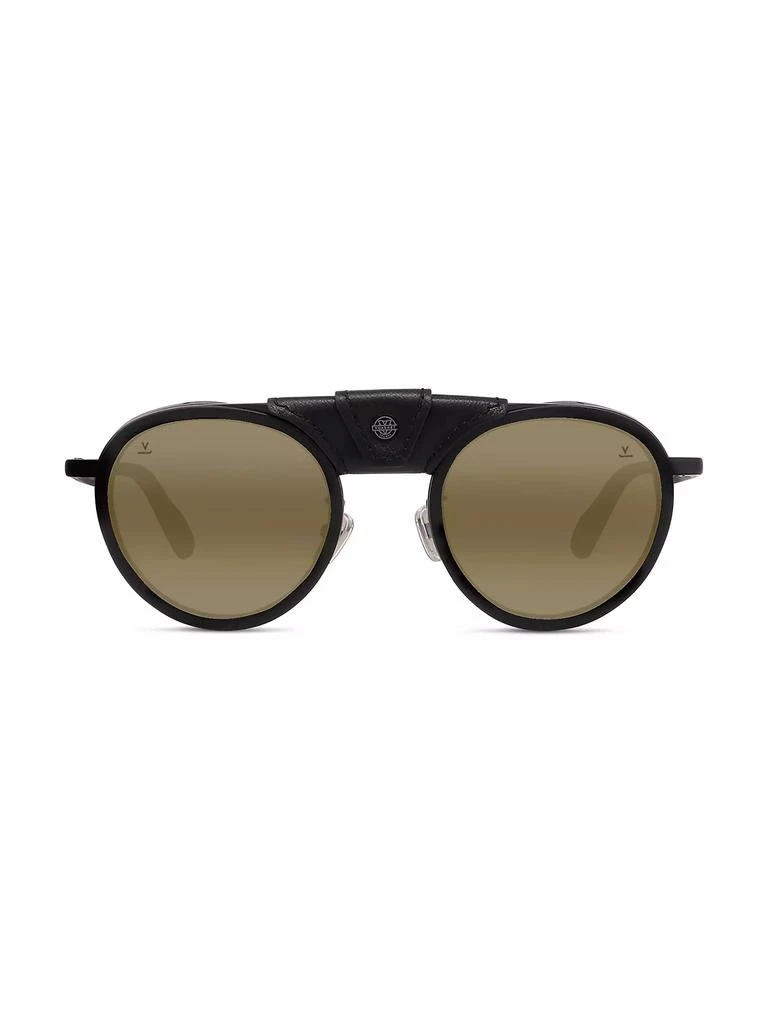 Vuarnet Glacier 01 52MM Round Sunglasses 2
