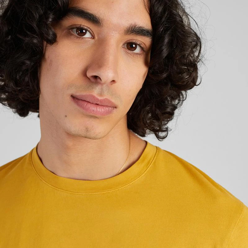 L'Exception Paris Organic cotton T-shirt Gold L'EXCEPTION PARIS 4