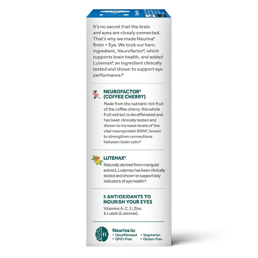 Neuriva Brain + Eye Health Support Capsules 7