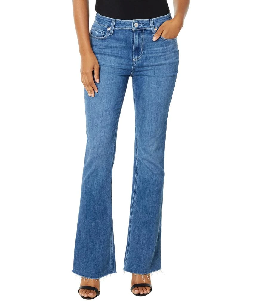 Paige 32" High-Rise Laurel Canyon w/ Raw Hem in Empire 1