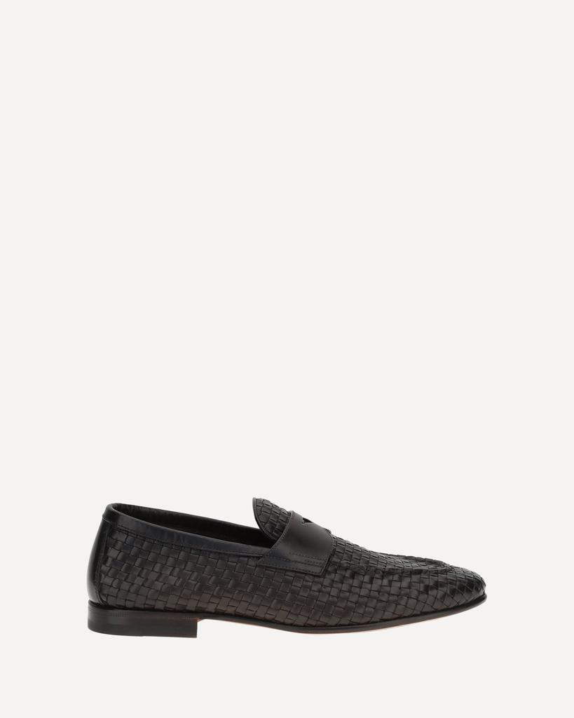 Santoni Penny Loafers
