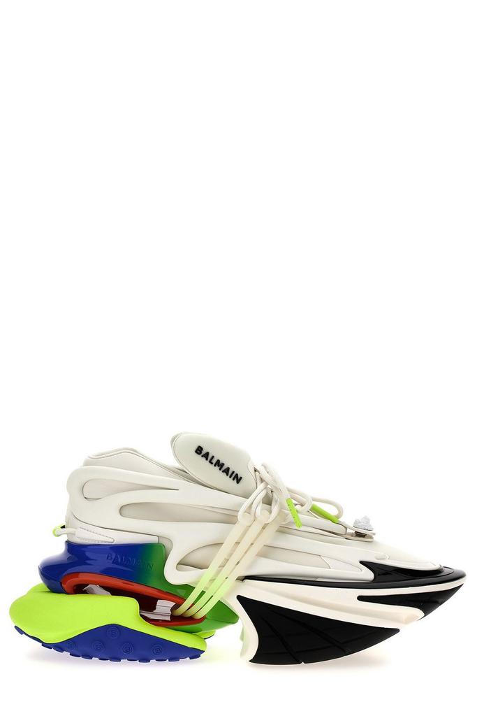 【関税＆送料込み】Balmain Unicorn Low-Top Sneakers Balmain Unicorn low-top Sneakers | Black | FARFETCH