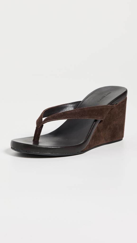 Tony Bianco Avanti Wedge Thong Sandals