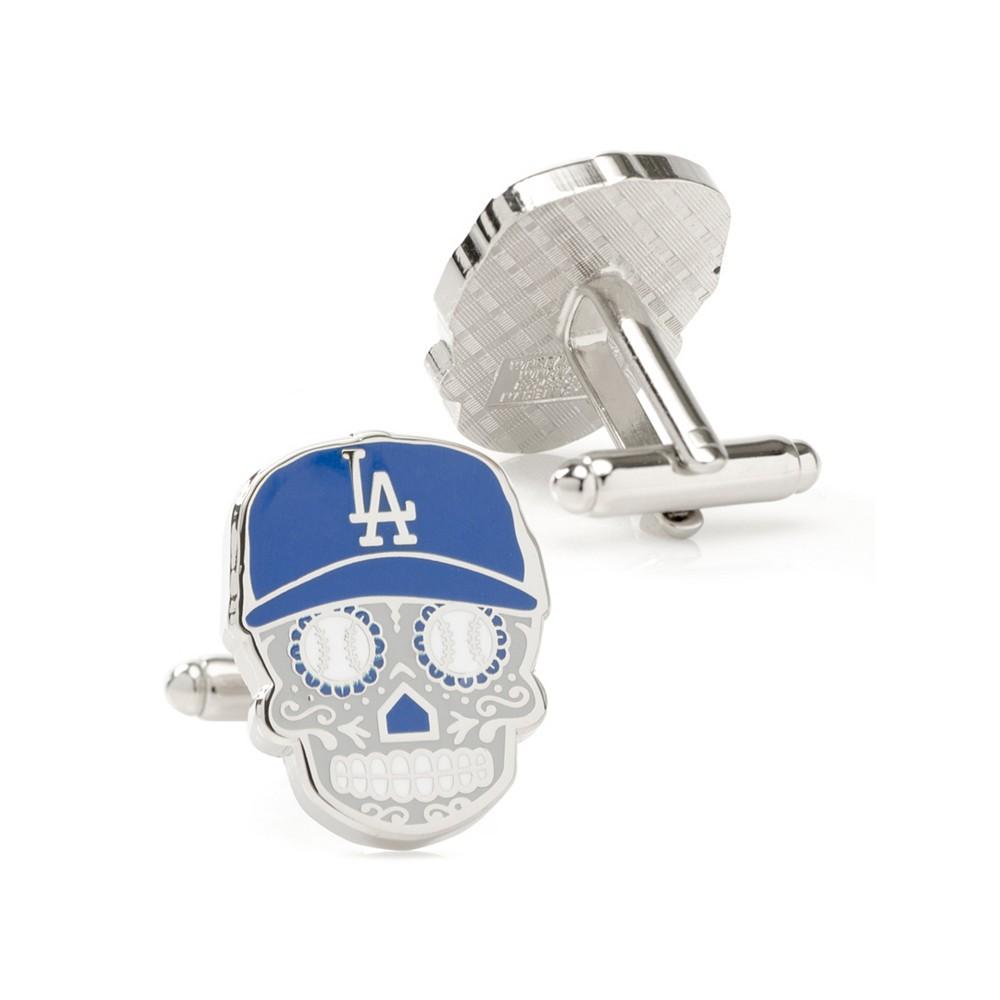 MLB Men's Los Angeles A Dodgers Sugar Skull Cufflinks