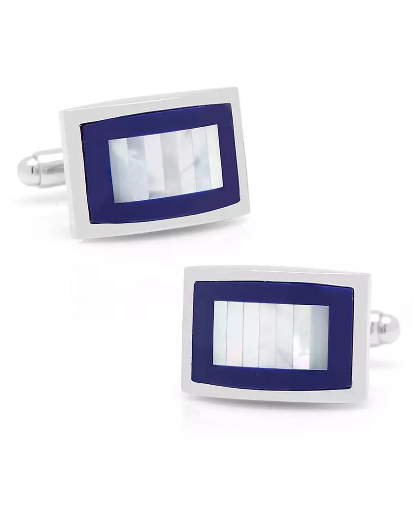 Cufflinks Inc. Mother of Pearl and Lapis Key Cuff Links 1