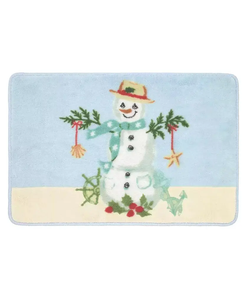 Avanti Coastal Snowman Resin