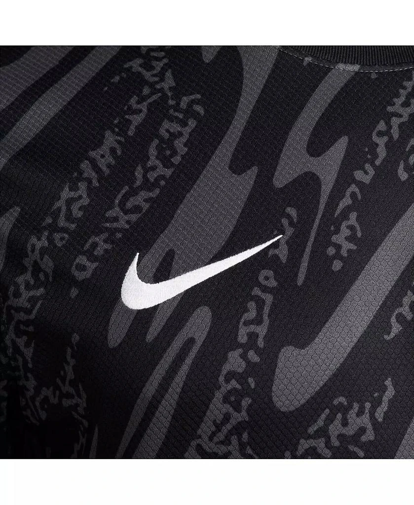 NIKE Men's and Women's Black USWNT 2024 Goalkeeper Replica Stadium Jersey 4