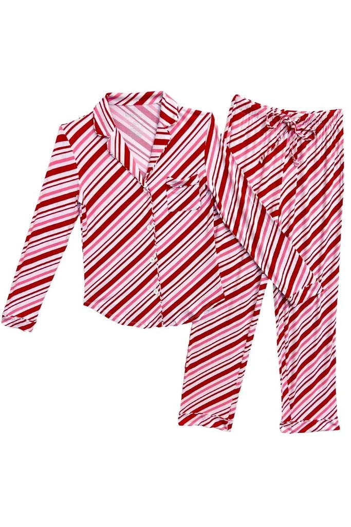 Katie J NYC Katie J Nyc - Girl
s Maia Candy Cane Pant Set