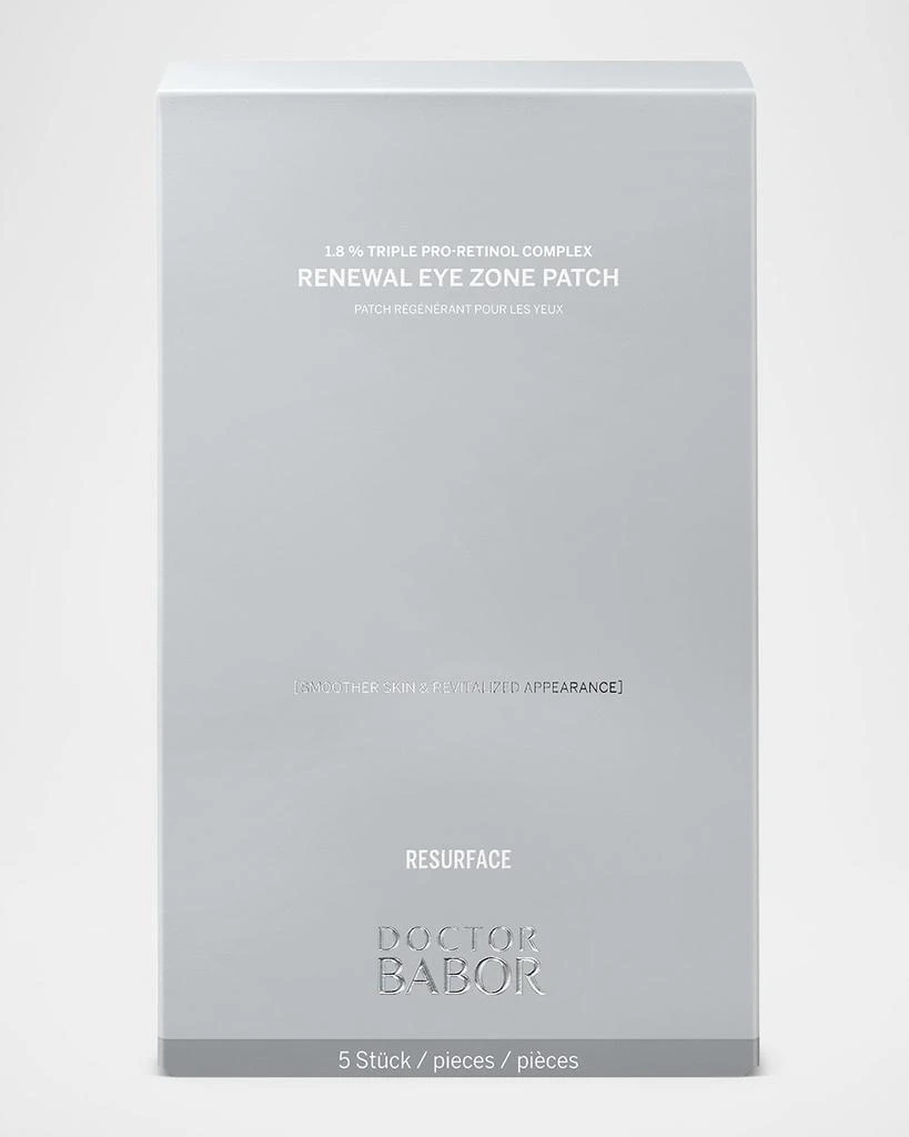BABOR 5-Piece Renewal Eye Zone Patches 3
