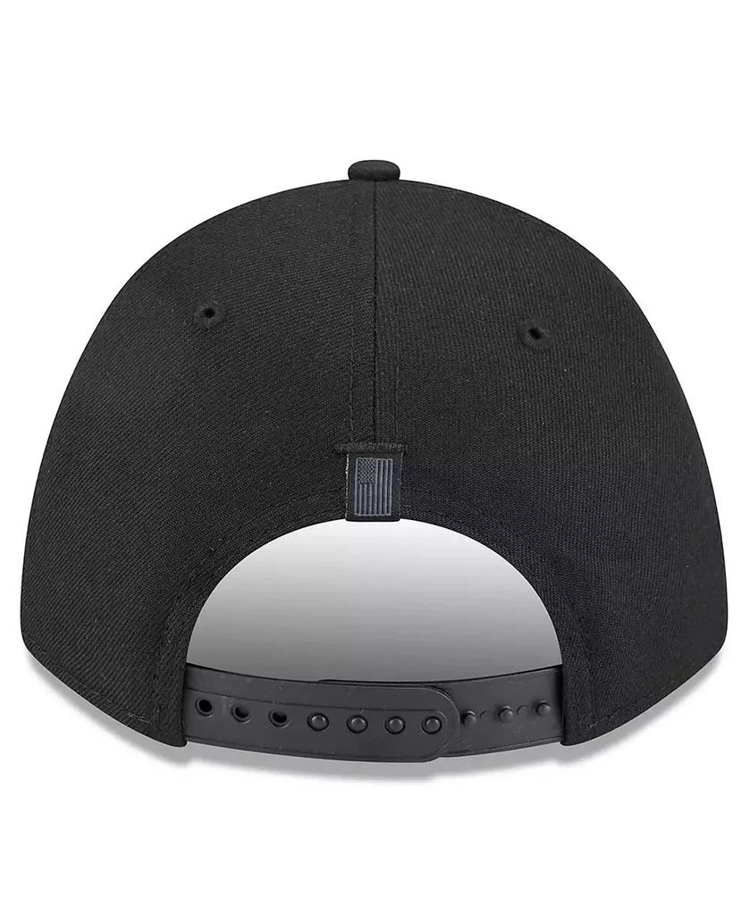 New Era Men's Black Ross Chastain American Flag 9FORTY M-Crown A-Frame Adjustable Hat 3