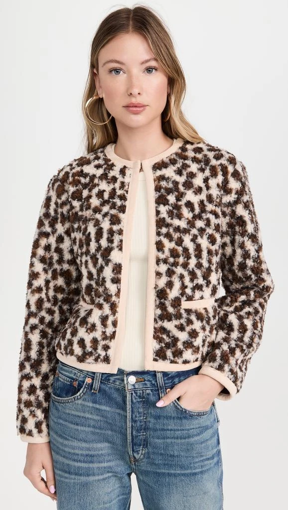 endless rose Leopard Sherpa Jacket 6