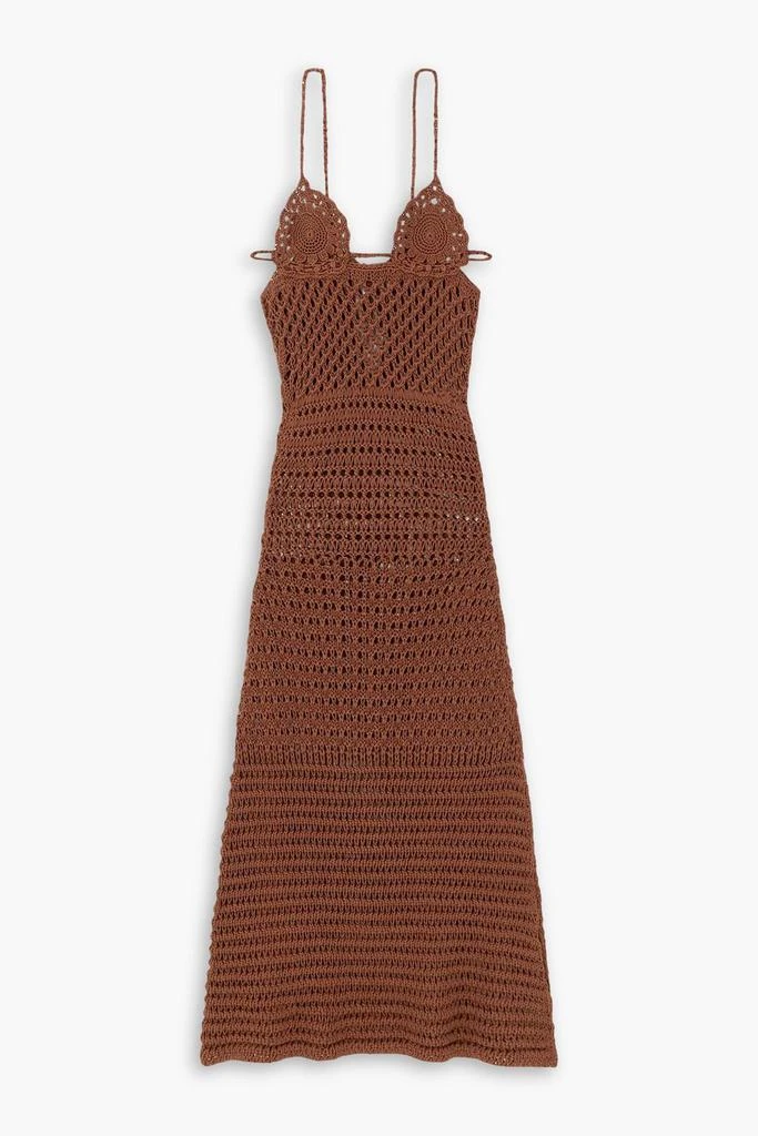 ALANUI Mother Nature crocheted cotton maxi dress 1