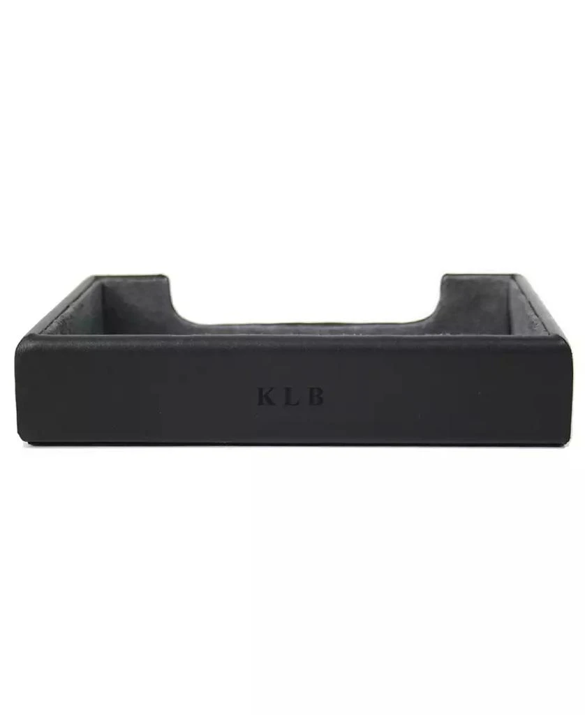 ROYCE New York Suede Lined Desktop Note Tray Organizer 2