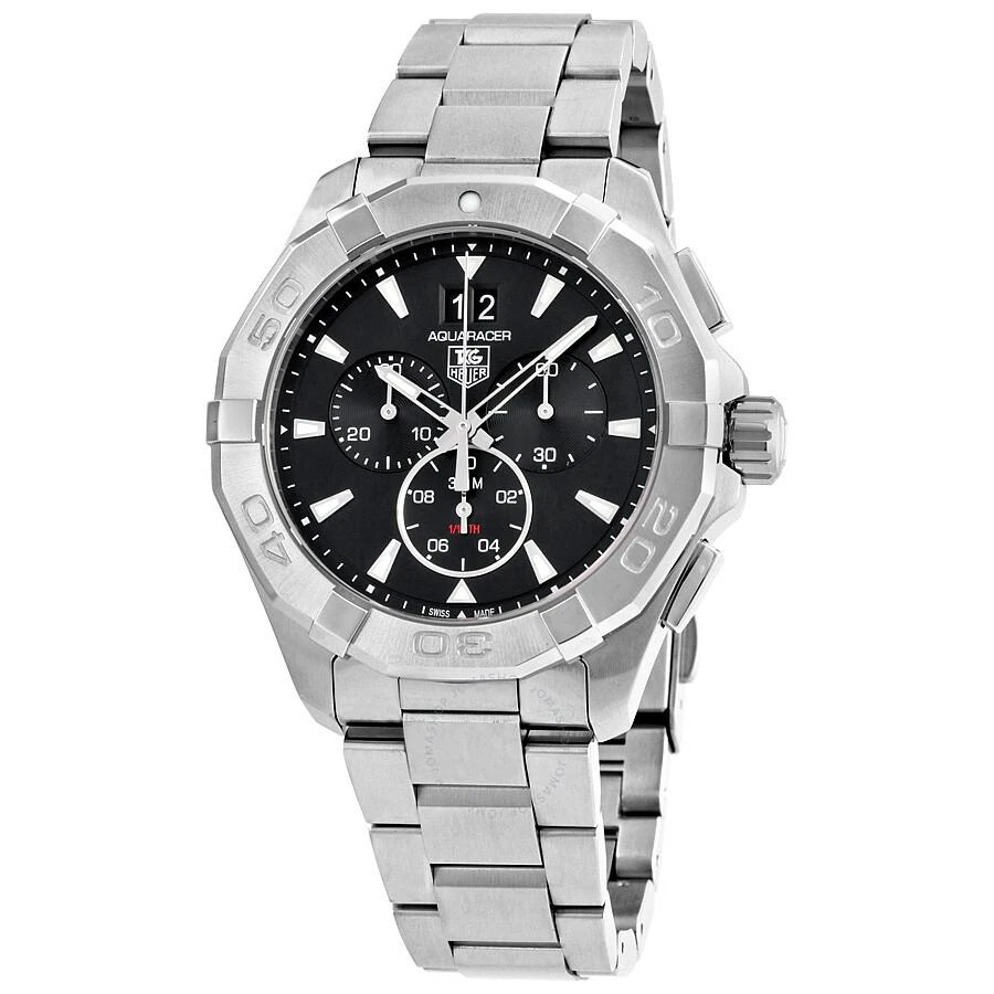 TAG Heuer Aquaracer Chronograph Black Dial Men's Watch CAY1110.BA0927 1