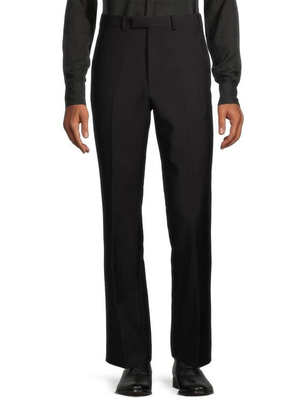 BLK DNM Mohair Flare Trousers 1