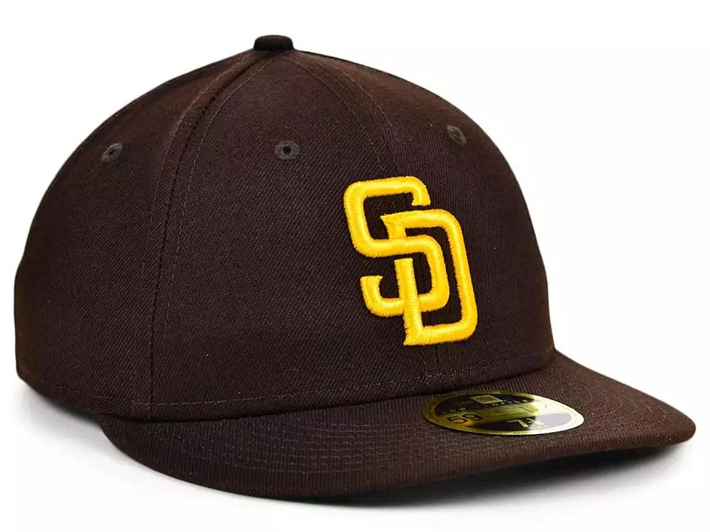 New Era Men's Brown San Diego Padres Authentic Collection On-Field Low Profile 59Fifty Fitted Hat 2