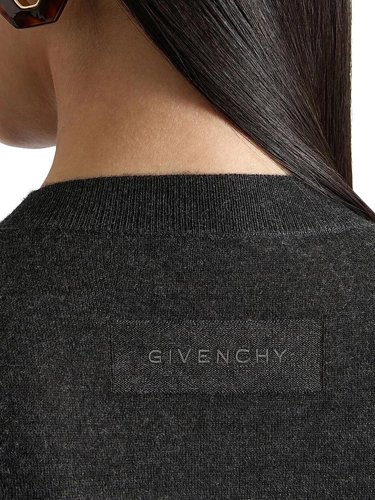 Givenchy Short-Sleeved Sweater in Cashmere 5