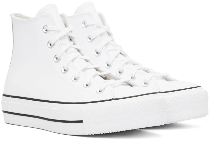 Converse White Chuck Taylor All Star Lift Sneakers 4
