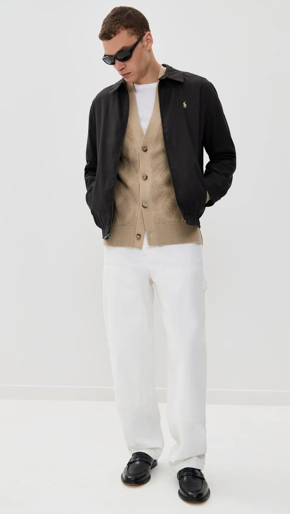 Officine Générale Miles Cotton Tonal Argyle Cardigan 4