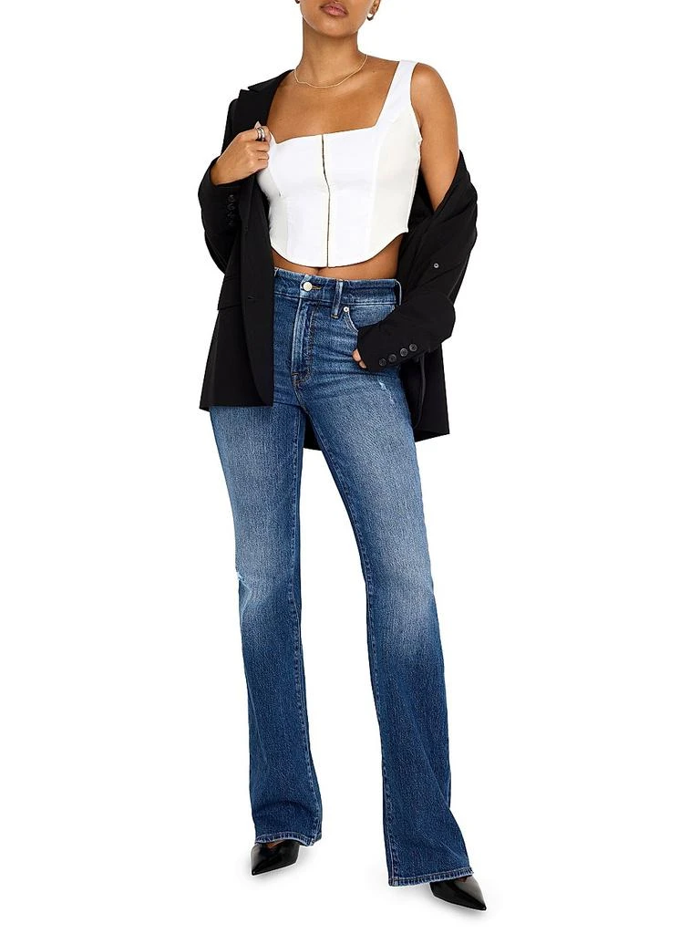 Good American Good Classic Bootcut Jeans 2