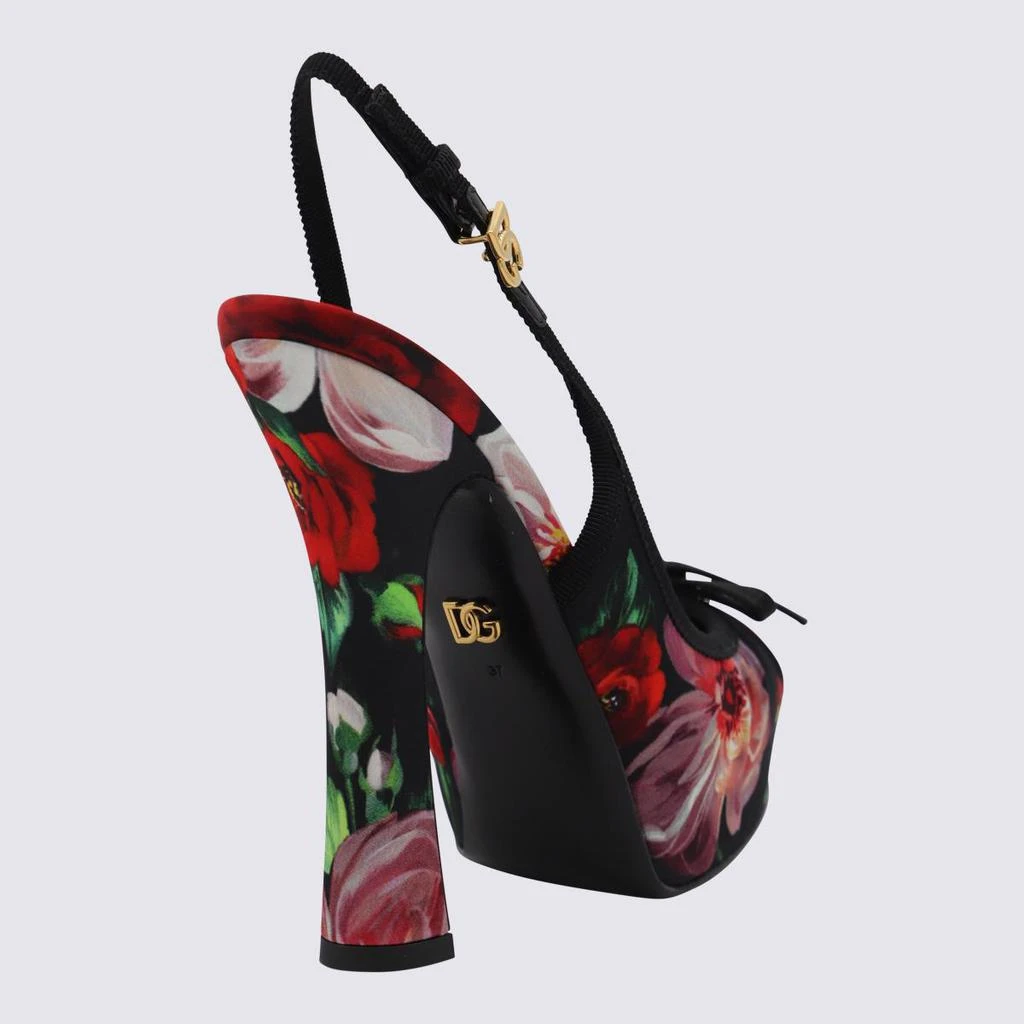 Dolce & Gabbana Dolce & Gabbana Black And Multicolor Pumps 2