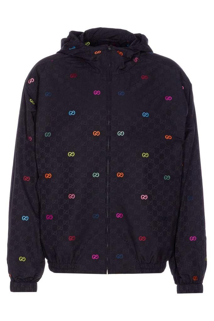 Gucci Ripstop Monogrammed Zip-Up Jacket – On Sale Now with