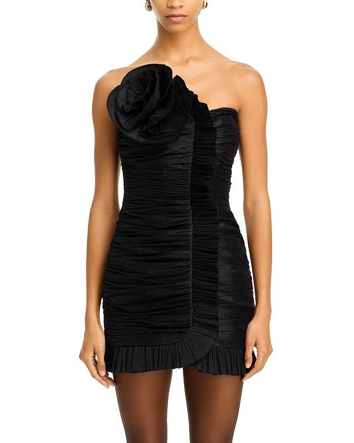 Ronny Kobo Daniel Rosette Mini Dress 7