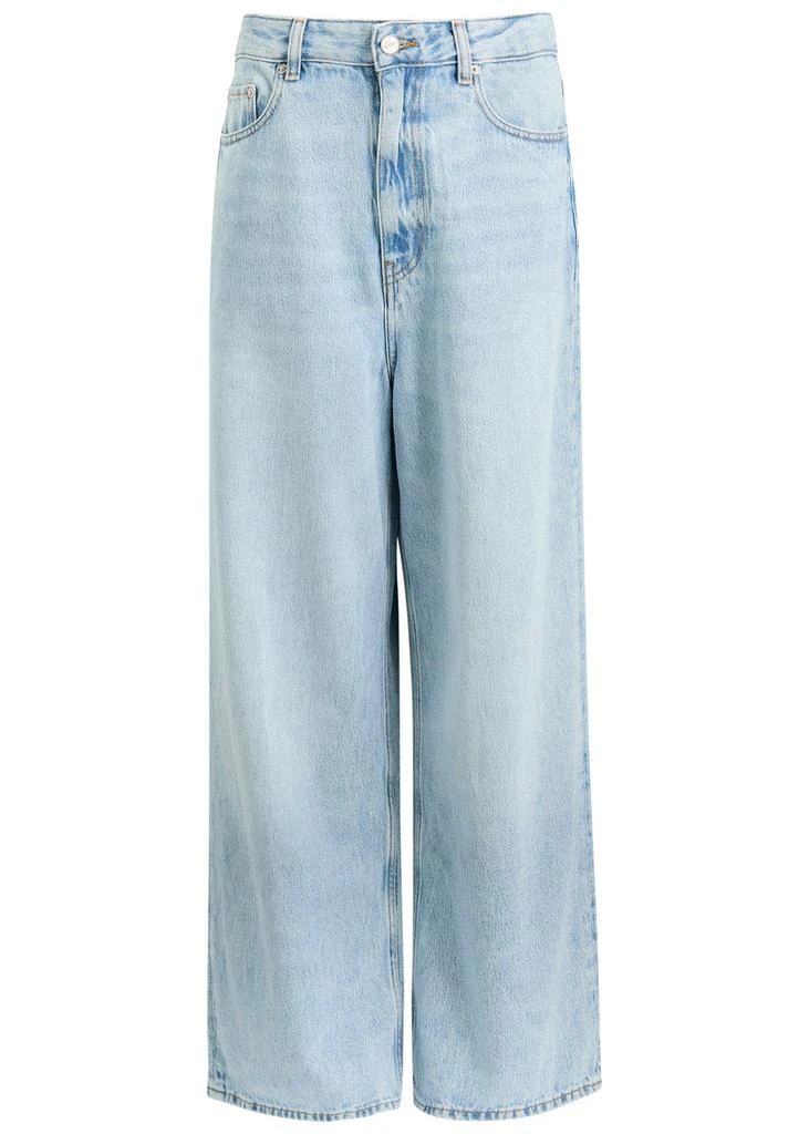 Ganni Baggy wide-leg jeans 1