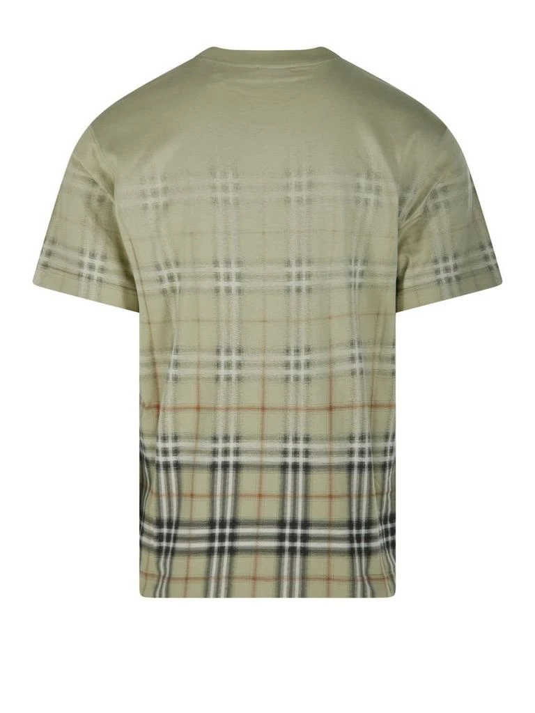 Burberry Burberry Gradient Check Crewneck T-Shirt 2