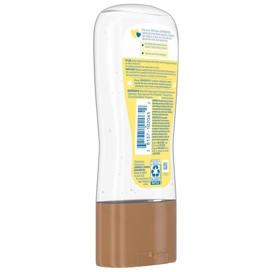 Johnson's Baby Oil Gel With Shea & Cocoa Butter Cocoa Butter