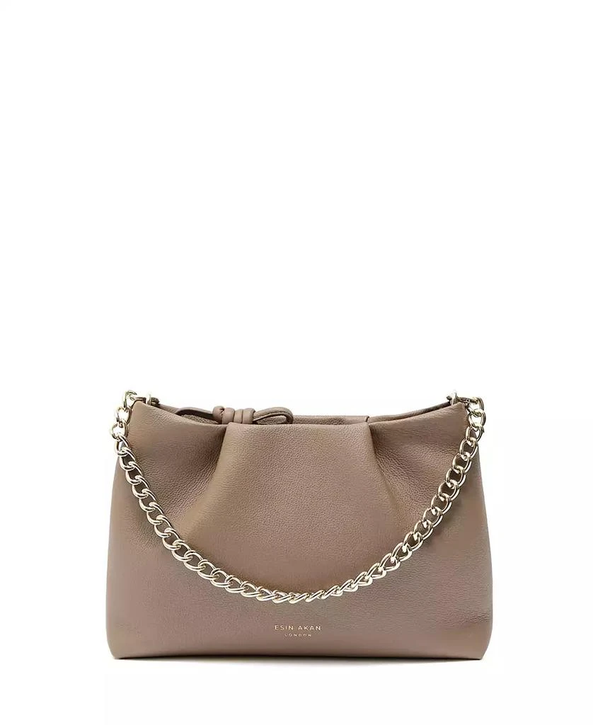 Esin Akan Midi Mayfair Leather Clutch Crossbody Bag 3