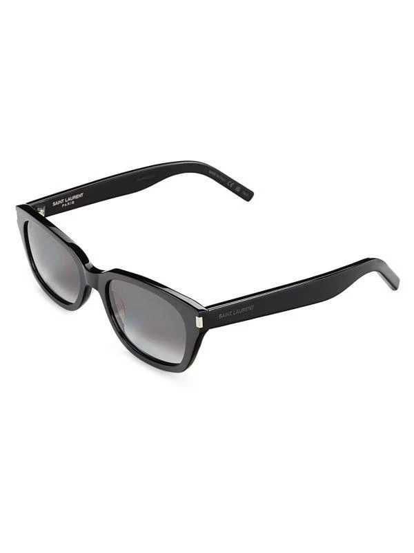 Yves Saint Laurent 54MM Rectangle Sunglasses 2