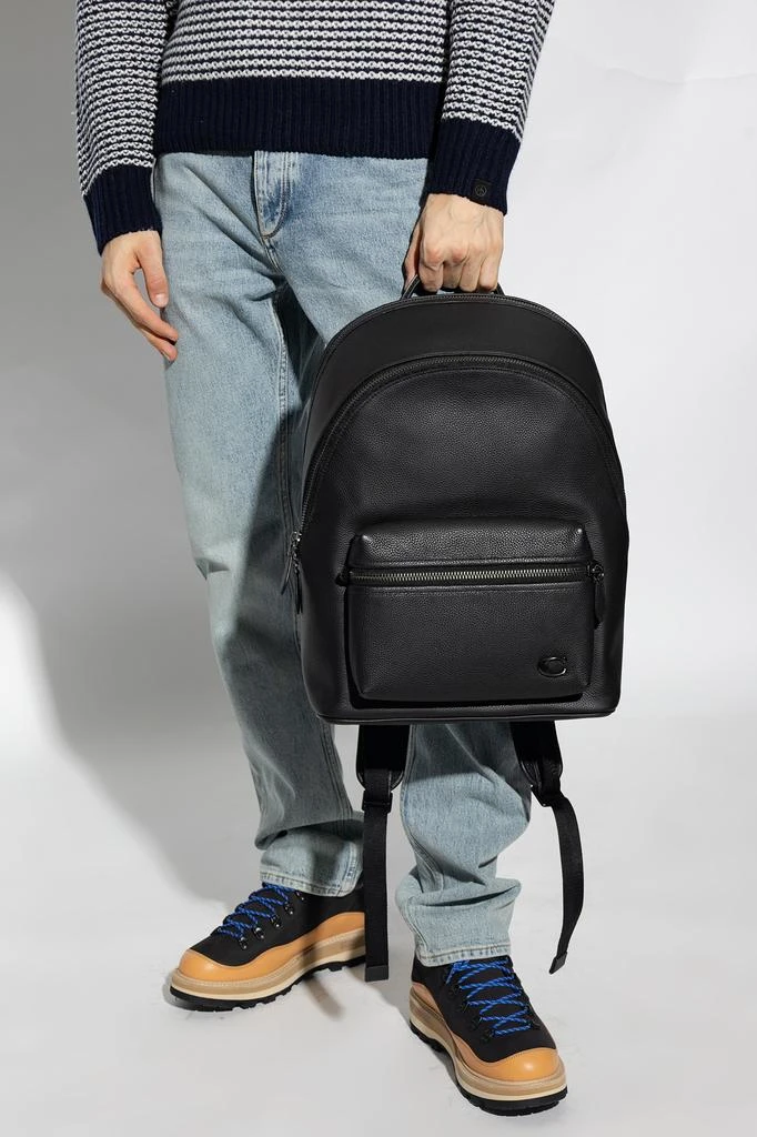 Coach Backpack with logo 2