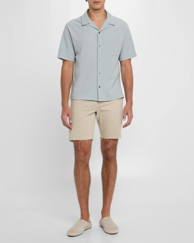 FRAME Men's Relaxed Jacquard Camp Shirt 2