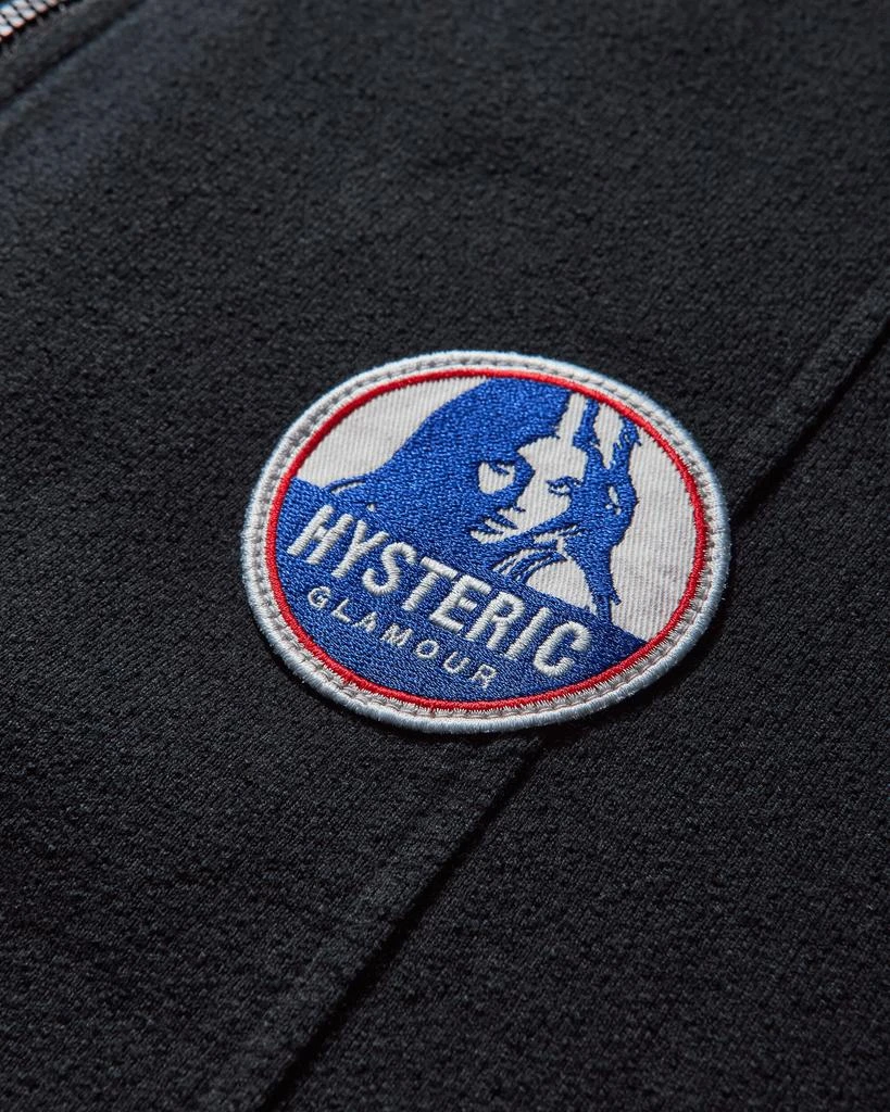Hysteric Glamour Men's HG Team Logo Track Jacket Black 3