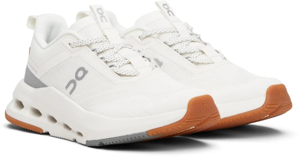 On Big Kids Gray Cloudnova Sneakers 4