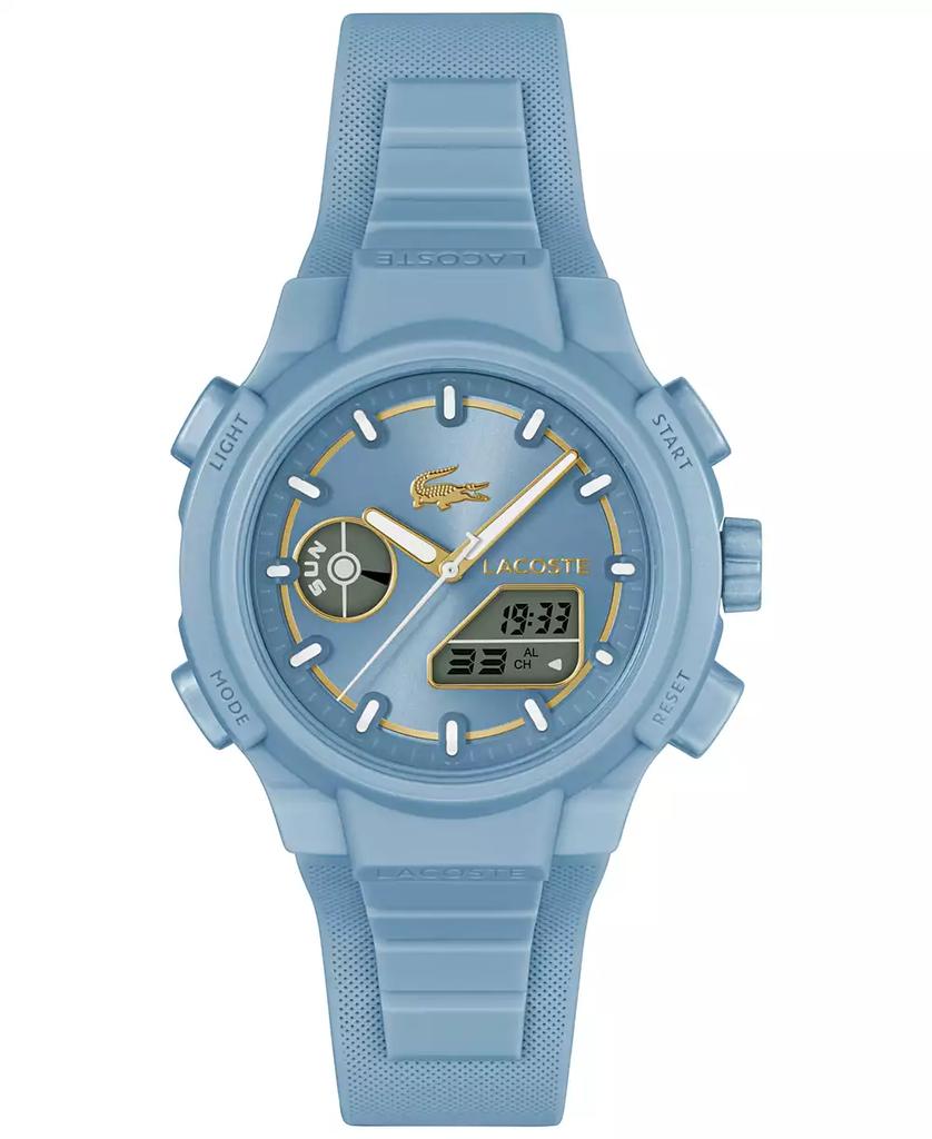 Lacoste Women's LC33 Light Blue Silicone Strap Watch