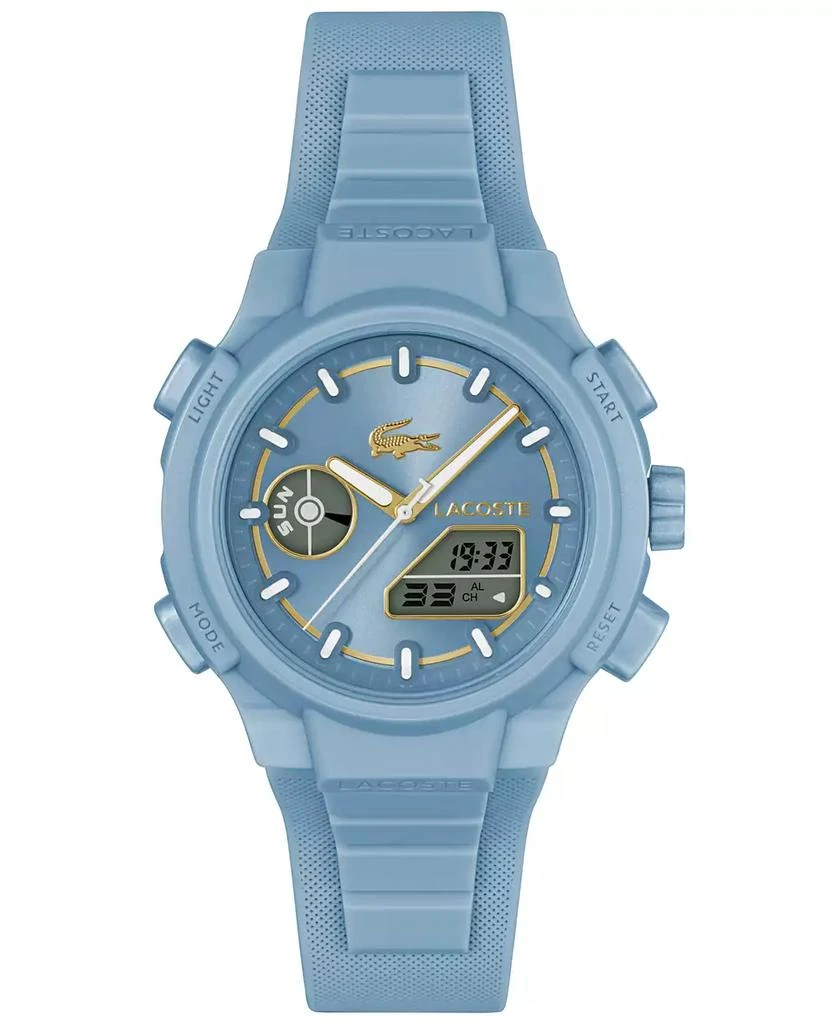Lacoste Women's LC33 Light Blue Silicone Strap Watch 1