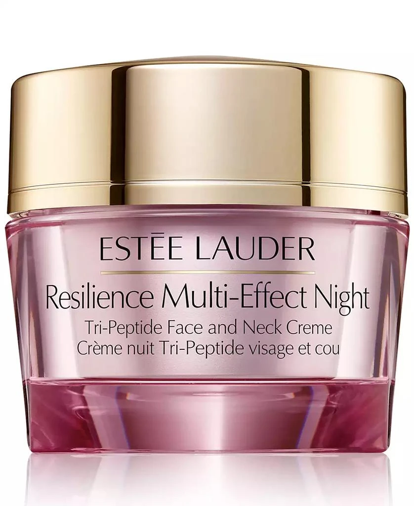 Estée Lauder Resilience Multi-Effect Night Tri-Peptide Face and Neck Moisturizer Cream, 2.5 oz. 1
